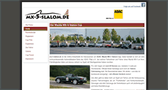Desktop Screenshot of mx-5-slalom.de